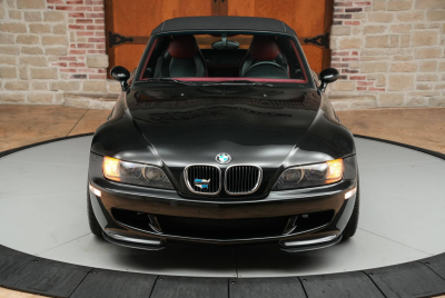 2001 BMW M Roadster in Black Sapphire Metallic over Imola Red & Black Nappa