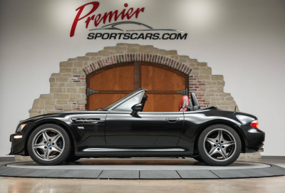 2001 BMW M Roadster in Black Sapphire Metallic over Imola Red & Black Nappa