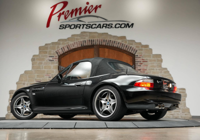 2001 BMW M Roadster in Black Sapphire Metallic over Imola Red & Black Nappa