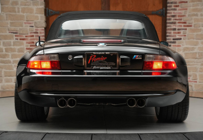 2001 BMW M Roadster in Black Sapphire Metallic over Imola Red & Black Nappa
