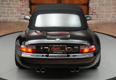 2001 BMW M Roadster in Black Sapphire Metallic over Imola Red & Black Nappa
