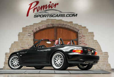 2001 BMW M Roadster in Black Sapphire Metallic over Imola Red & Black Nappa