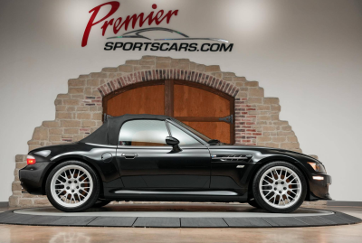 2001 BMW M Roadster in Black Sapphire Metallic over Imola Red & Black Nappa