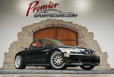 2001 BMW M Roadster in Black Sapphire Metallic over Imola Red & Black Nappa