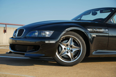 2001 BMW M Roadster in Black Sapphire Metallic over Imola Red & Black Nappa