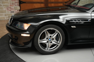 2001 BMW M Roadster in Black Sapphire Metallic over Imola Red & Black Nappa
