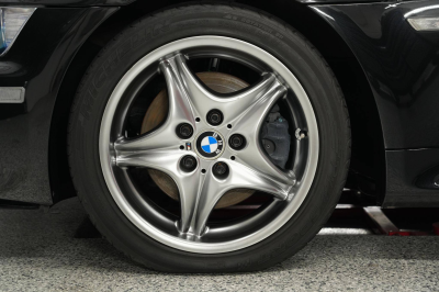 2001 BMW M Roadster in Black Sapphire Metallic over Imola Red & Black Nappa