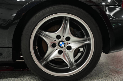 2001 BMW M Roadster in Black Sapphire Metallic over Imola Red & Black Nappa