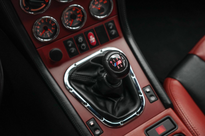 2001 BMW M Roadster in Black Sapphire Metallic over Imola Red & Black Nappa