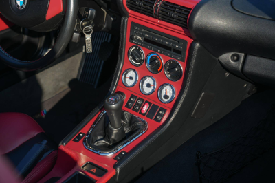 2001 BMW M Roadster in Black Sapphire Metallic over Imola Red & Black Nappa