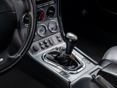 2001 BMW M Roadster in Black Sapphire Metallic over Dark Gray & Black Nappa