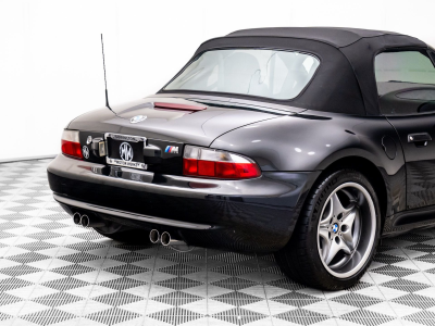 2001 BMW M Roadster in Black Sapphire Metallic over Dark Gray & Black Nappa