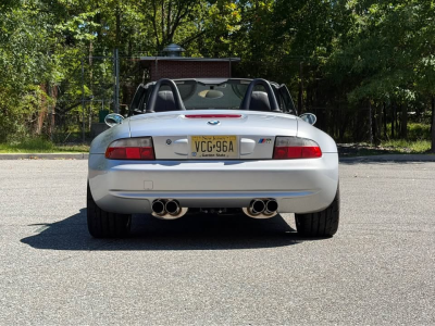 2001 BMW M Roadster in Titanium Silver Metallic over Dark Gray & Black Nappa