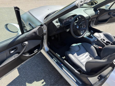 2001 BMW M Roadster in Titanium Silver Metallic over Dark Gray & Black Nappa