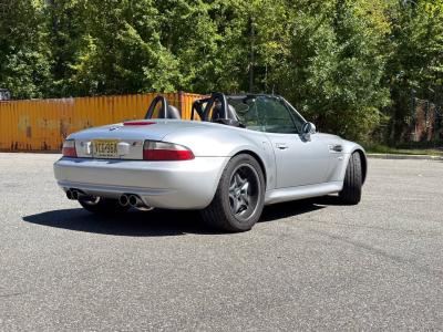 2001 BMW M Roadster in Titanium Silver Metallic over Dark Gray & Black Nappa