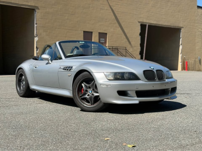 2001 BMW M Roadster in Titanium Silver Metallic over Dark Gray & Black Nappa