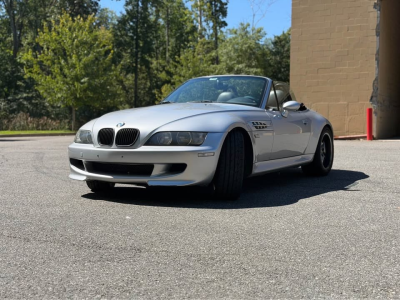 2001 BMW M Roadster in Titanium Silver Metallic over Dark Gray & Black Nappa
