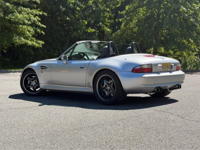 2001 BMW M Roadster in Titanium Silver Metallic over Dark Gray & Black Nappa