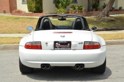 2001 BMW M Roadster in Alpine White 3 over Black Nappa