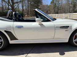 2001 BMW M Roadster in Alpine White 3 over Black Nappa