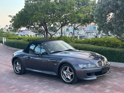 2001 BMW M Roadster in Steel Gray Metallic over Dark Gray & Black Nappa