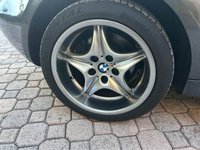 2001 BMW M Roadster in Steel Gray Metallic over Dark Gray & Black Nappa