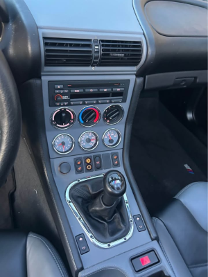 2001 BMW M Roadster in Steel Gray Metallic over Dark Gray & Black Nappa