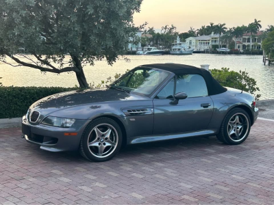 2001 BMW M Roadster in Steel Gray Metallic over Dark Gray & Black Nappa