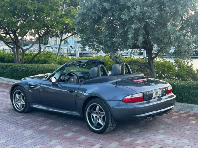 2001 BMW M Roadster in Steel Gray Metallic over Dark Gray & Black Nappa