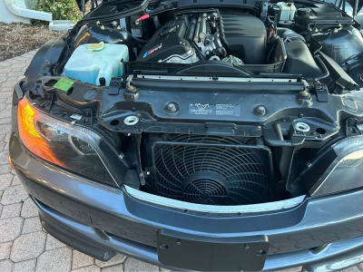 2001 BMW M Roadster in Steel Gray Metallic over Dark Gray & Black Nappa