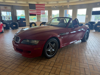 2001 BMW M Roadster in Imola Red 2 over Imola Red & Black Nappa