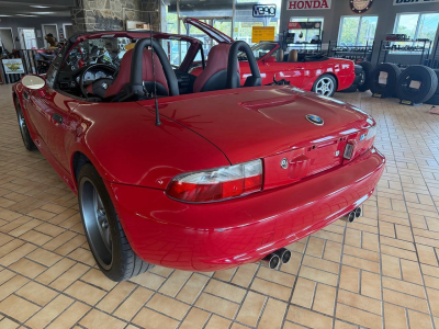 2001 BMW M Roadster in Imola Red 2 over Imola Red & Black Nappa