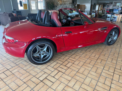 2001 BMW M Roadster in Imola Red 2 over Imola Red & Black Nappa