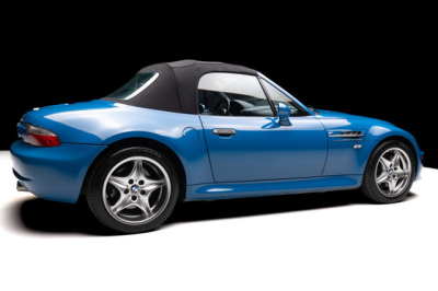 2001 BMW M Roadster in Laguna Seca Blue over Dark Gray & Black Nappa
