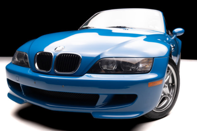 2001 BMW M Roadster in Laguna Seca Blue over Dark Gray & Black Nappa