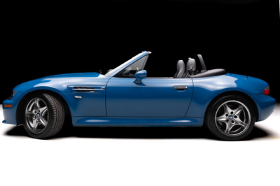 2001 BMW M Roadster in Laguna Seca Blue over Dark Gray & Black Nappa