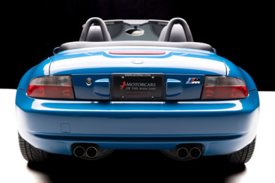 2001 BMW M Roadster in Laguna Seca Blue over Dark Gray & Black Nappa