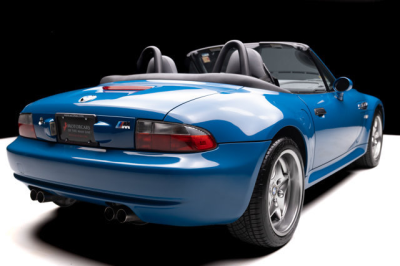 2001 BMW M Roadster in Laguna Seca Blue over Dark Gray & Black Nappa