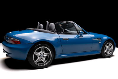 2001 BMW M Roadster in Laguna Seca Blue over Dark Gray & Black Nappa