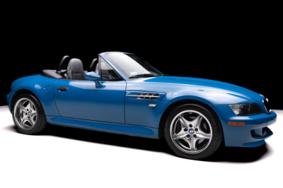 2001 BMW M Roadster in Laguna Seca Blue over Dark Gray & Black Nappa