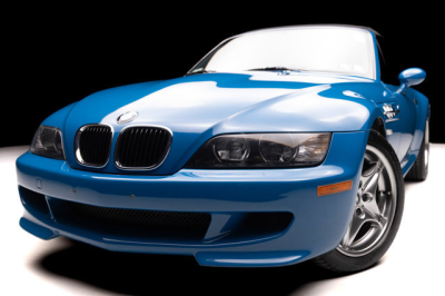 2001 BMW M Roadster in Laguna Seca Blue over Dark Gray & Black Nappa