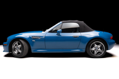 2001 BMW M Roadster in Laguna Seca Blue over Dark Gray & Black Nappa