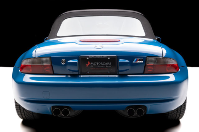 2001 BMW M Roadster in Laguna Seca Blue over Dark Gray & Black Nappa