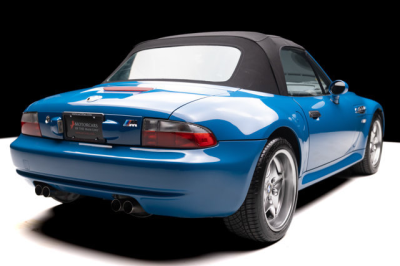 2001 BMW M Roadster in Laguna Seca Blue over Dark Gray & Black Nappa