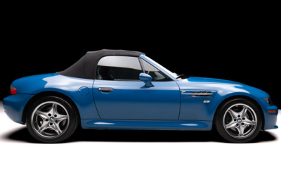 2001 BMW M Roadster in Laguna Seca Blue over Dark Gray & Black Nappa