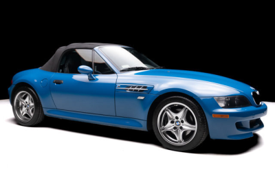 2001 BMW M Roadster in Laguna Seca Blue over Dark Gray & Black Nappa