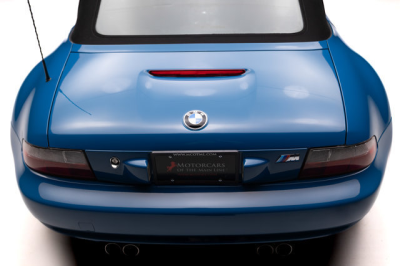 2001 BMW M Roadster in Laguna Seca Blue over Dark Gray & Black Nappa