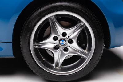 2001 BMW M Roadster in Laguna Seca Blue over Dark Gray & Black Nappa