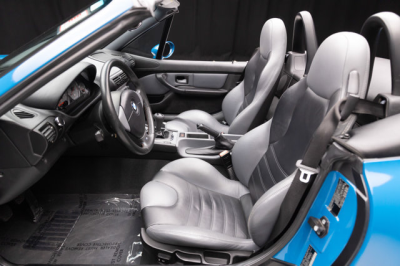 2001 BMW M Roadster in Laguna Seca Blue over Dark Gray & Black Nappa