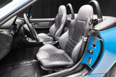 2001 BMW M Roadster in Laguna Seca Blue over Dark Gray & Black Nappa